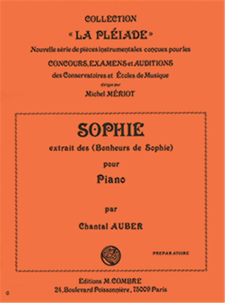 Sophie extr. des Bonheurs de Sophie